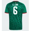 Mexico Erik Lira #6 Hjemmedrakt VM 2026 Kortermet